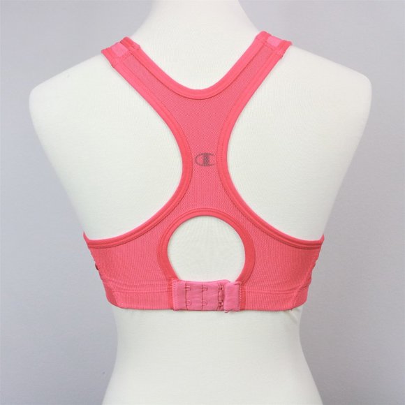 Champion Coral Pink Sports Bra 360 Max Support 1612 Women’s Size S - Picture 10 of 12